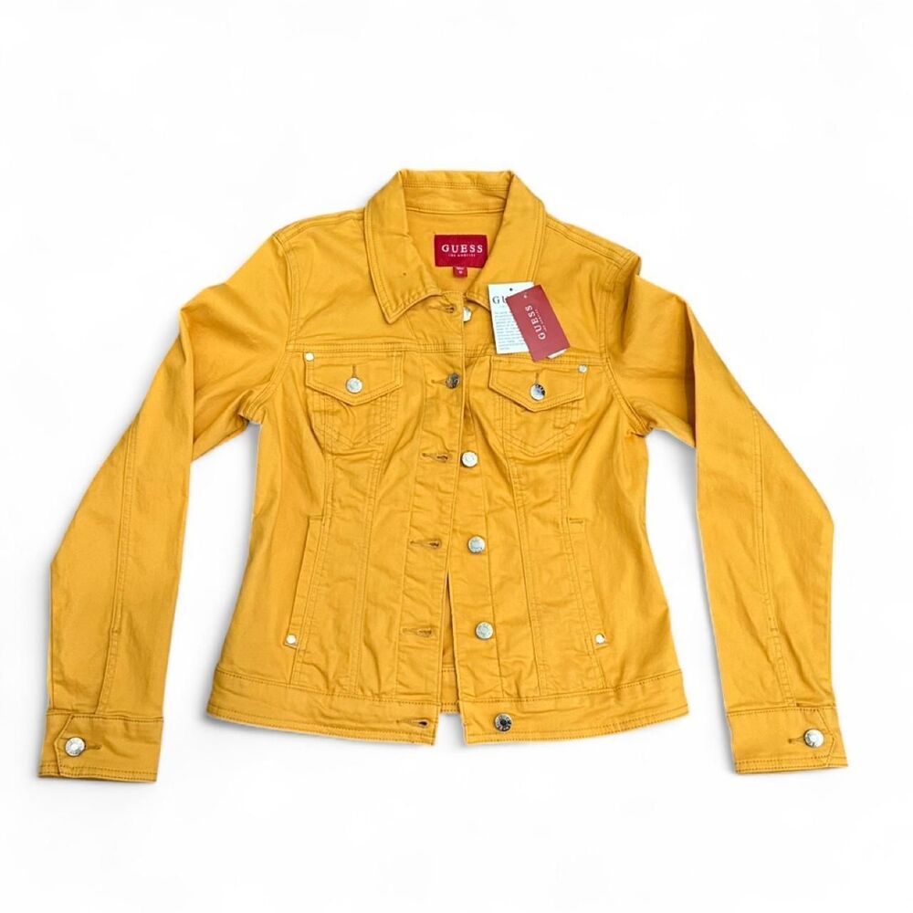 Guess Women's Yellow Jacket